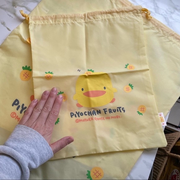 Vintage - PIYOPIYO Chan! 3 bags - Mother Goose No Mori - Picture 3 of 6